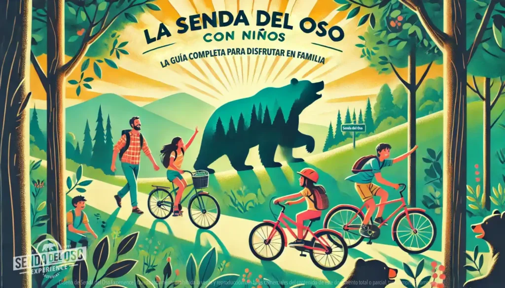 senda del oso con niños